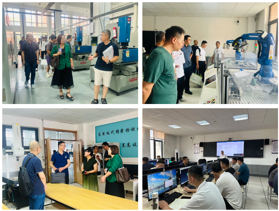 一群人站在桌子边
描述已自动生成