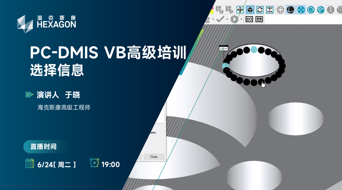 【PC-DMIS VB高级培训】在PC-DMIS窗体中的应用（二）——选择信息